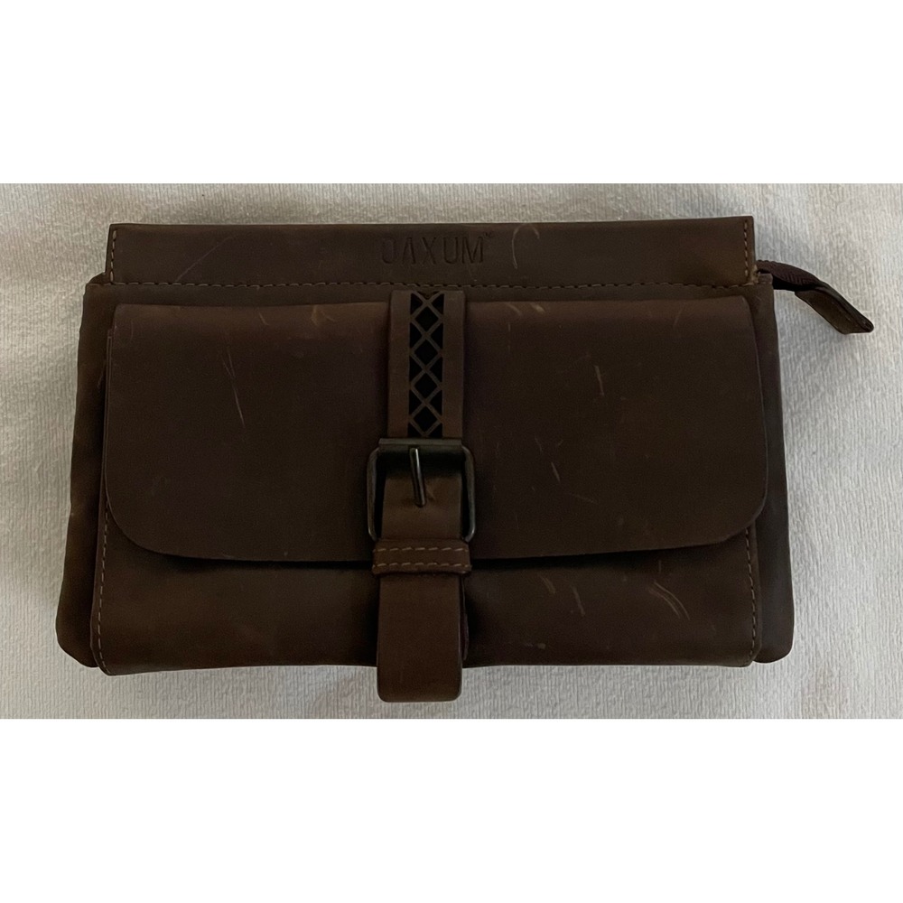 Oaxum La Talabarteria Brown Distressed Leather Crossbody Bag Rustic Travel Boho‎ - Picture 13 of 16